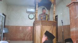 Jadi Khatib dan Imam Shalat Jumat di Masjid Jami Nurul Fajri, Kapolsek Pondok Aren Sampaikan Pesan Indahnya Silaturahmi