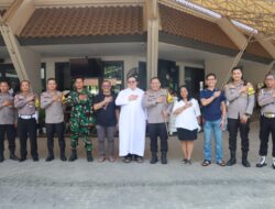 Kapolres Tangerang Selatan Pantau Langsung Kegiatan Ibadah Gereja