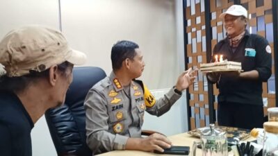 Tak ada kata Terlambat, FWJ Indonesia Beri Kejutan Kepada Kapolres Metro Tangerang Kota