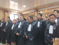 28 Advokat Peradi Nusantara di Sumpah di Pengadilan Tinggi Banten