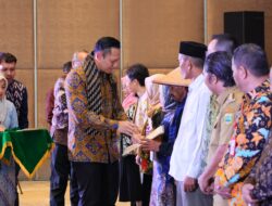 Menteri AHY Deklarasikan 14 Kota Lengkap di 7 Provinsi sekaligus Implementasi Sertipikat Elektronik se-Provinsi Banten dan Serahkan Sertipikat Tanah Elektronik