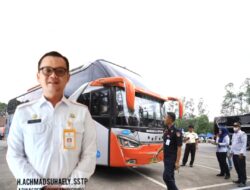 Dishub Kota Tangerang Gencar Lakukan Inspeksi PO Bus Jaga Kelayakan Angkutan