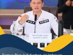 Semua Bisa Jadi Korban, Ini Imbauan Menteri AHY kepada Masyarakat agar Terhindar dari Mafia Tanah