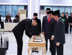 Lantik 29 Pejabat Kementerian ATR/BPN, Menteri AHY Tekankan Kinerja Optimal untuk Capai Target 100 Hari ke Depan