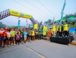 Pilar Saga Ichsan Puji Antusiasme Ribuan Peserta Road to Tangsel Marathon 2024 di Kecamatan Setu