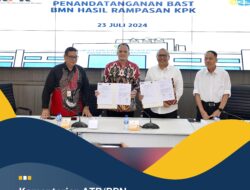 Kementerian ATR/BPN Terima Aset BMN Hasil Rampasan KPK Senilai Rp4,7 Miliar