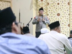 Subuh Berjamaah, Kapolres Tangsel Berpesan Agar Anak Aktif Dikegiatan Masjid Cegah Perilaku Negatif