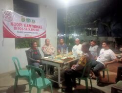 Kapolsek Legok Gelar Kegiatan Ngopi Kamtibmas di Pos Satkamling RT. 005/011 Legok Permai