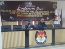 KPU Kota Tangerang Selatan: Coklat Capai 97,1%, 19 Kelurahan Selesai 100℅