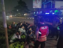 Patroli Cipta Kondisi Polsek Serpong, Antisipasi Tawuran dan Balap Liar