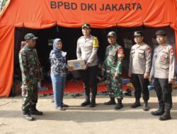 Pasca Kebakaran di Penjaringan, Polisi Beri Bantuan & Trauma Healing