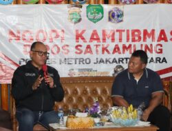 Ngopi Kamtibmas di Kebon Bawang, Kapolres Jakut: Perhatikan Tumbuh Kembang Anak