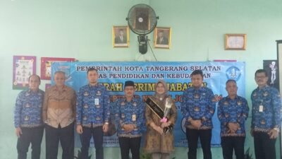 SDN Jombang 04 Sukses Menggelar Pelepasan Purna Tugas Kepala UPTD Baru, Dihadiri Kepala Dindikbud Tangsel