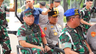 TNI-Polri Sterilisasi Gedung DPR MPR Jelang Pelantikan Presiden dan Wakil Presiden