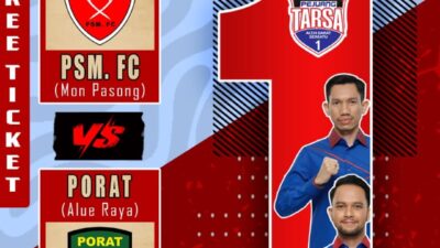 Babak 16 Besar Turnamen Bola Kaki Semi Open, Cabup Tarmizi dan Saed Fadheil Dipastikan Hadir Saksikan Laga Penuh Gengsi