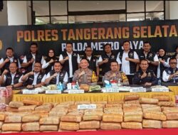 Luar Biasa, Polres Tangsel Berhasil Ungkap 642 Kg Ganja Jaringan Sumatera-Jawa