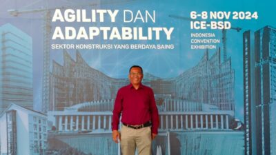 Hadir di Acara Kontruksi Indonesia ICE BSD, APPEKNAS Siap Berperan Aktif dan Berdaya Saing