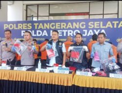 Polres Tangsel Gagalkan Sindikat Curanmor, 17 Tersangka Diamankan