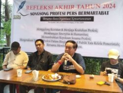 Songsong Pers Bermartabat 2025 Menjadi Fokus Utama di Refleksi Akhir Tahun 2024