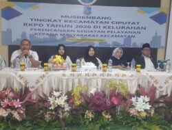 Musrenbang Kelurahan Cipayung Tingkat Kecamatan Ciputat Berupaya Memperkuat Struktural Pembangunan dan Pelayanan Masyarakat