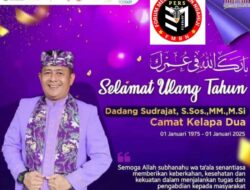 Segenap Ketua Umum Pengurus dan Jajaran Anggota FMBN Mengucapkan Selamat Milad Ke-50 Tahun Untuk Camat Kelapa Dua Kota Tangerang