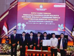 Sachrudin-Maryono Telah Ditetapkan Sebagai Walikota dan Wakil Walikota Tangerang 2024-2029