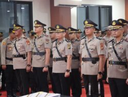 Sembilan Pejabat Baru Polres Tangerang Selatan Resmi Dilantik