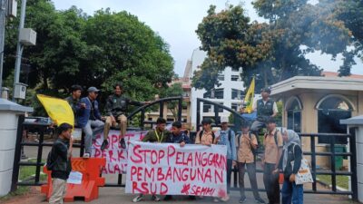 Pembangunan RSUD Kota Tangerang Dinilai Diselewengkan, SEMMI Tuntut Transparansi Pemerintah