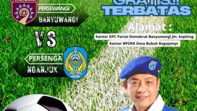 Pimpinan DPRD fraksi Partai Demokrat Micheal Edy Hariyanto SH, MH ” Dukung Persewangi Dilaga 16 besar Liga 4 Jawa Timur “