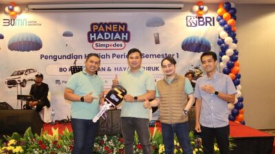 Woow Fantastis, Undian Panen Hadiah Simpedes BRI BO Kemayoran Berikan Total 64 Unit Hadiah