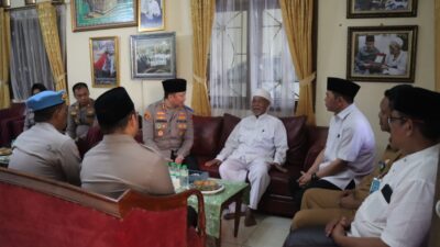 Kunjungan Silaturrahmi Kapolres Tangsel ke Ketua MUI Tangsel dan Yayasan Daarul Hikmah