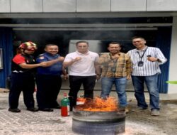 BRI BO Kebun Jeruk Bersama Sudin PKPK Jakarta Barat Sosialisasi Penanggulangan Kebakaran