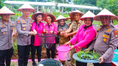 Bhayangkari Cabang Tangsel Luncurkan Program Pekarangan Pangan Lestari untuk Dukung Ketahanan Pangan