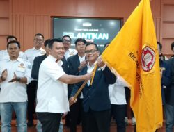 Resmi Dilantik, Sarnadih Kubil kembali Pimpin Karang Taruna Kecamatan Setu Periode 2025-2030