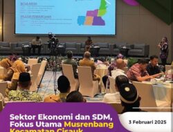 Musrenbang Kecamatan Cisauk 2026 Di Hotel Ibis Serpong, Berfokus Pada Dua Sektor Ekonomi Dan SDM