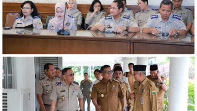 Kunjungi Gubernur, Kakanwil BPN Banten Laporkan Sejumlah Program Pertanahan dan Tata Ruang