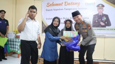 Buka Puasa Bersama di SKH Pelangi Anakku, Kapolres Tangsel Berikan Motivasi dan Bantuan untuk Anak Berkebutuhan Khusus