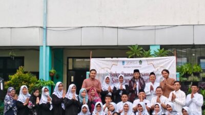 Berbagi Berkah, SD Negeri Kedaung Buka Bersama dan Santunan Anak Yatim