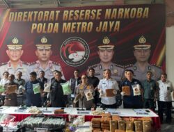 Polda Metro Jaya Musnahkan 315,7 Kg Narkotika Hasil Sitaan Februari–April 2025