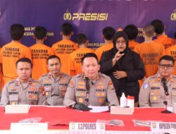 Polres Tangsel Tangkap 23 Tersangka Kejahatan Jalanan dan Curanmor Selama Maret–April 2025