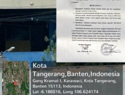 Bandel Fefi Plastik Masih Beraktivitas Walikota Tangerang di Minta Mengevalusi Kinerja Kasatpol PP