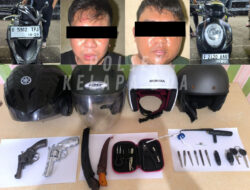 Polsek Kelapa Dua Tangkap Dua Pelaku Curanmor yang Kerap Beraksi di Tangerang Raya