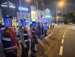 Polsek Kelapa Dua Patroli Malam Sisir Titik Rawan, Berantas Premanisme dan Gangguan Kamtibmas