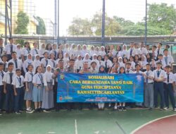 Sat Lantas Polres Tangsel Gelar “Police Goes To School” di SMP/SMA Pinus