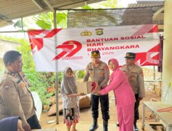 Polsek Kelapa Dua Gelar Bakti Sosial di Slum Area Bencongan Sambut HUT Bhayangkara ke-79