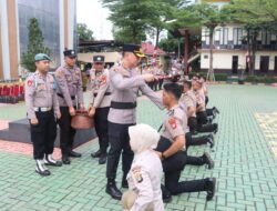 78 Personel Polres Tangsel Naik Pangkat, Kapolres: Ini Wujud Apresiasi Institusi atas Dedikasi dan Loyalitas Dalam Bertugas