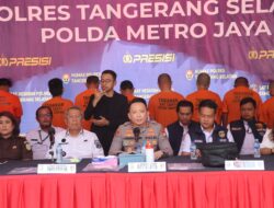 Polres Tangsel Ungkap 8 Kasus Kekerasan Seksual terhadap Anak dan Perempuan, 10 Tersangka Diamankan