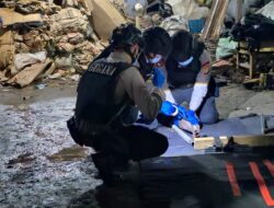 Geger! Warga Temukan Dua Benda Diduga Mortil di Lapak Besi Tua Ciater Tangsel