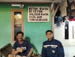 Bhabinkamtibmas Pagedangan Sambangi Ketua RW, Perkuat Sinergi Jaga Keamanan Lingkungan