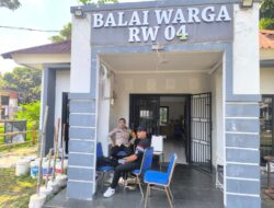 Bhabinkamtibmas Sambangi Warga Perum Harapan Kita, Ajak Waspadai Premanisme